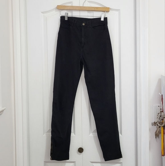 American Apparel Highwaisted Black Jeans - Picture 3 of 7
